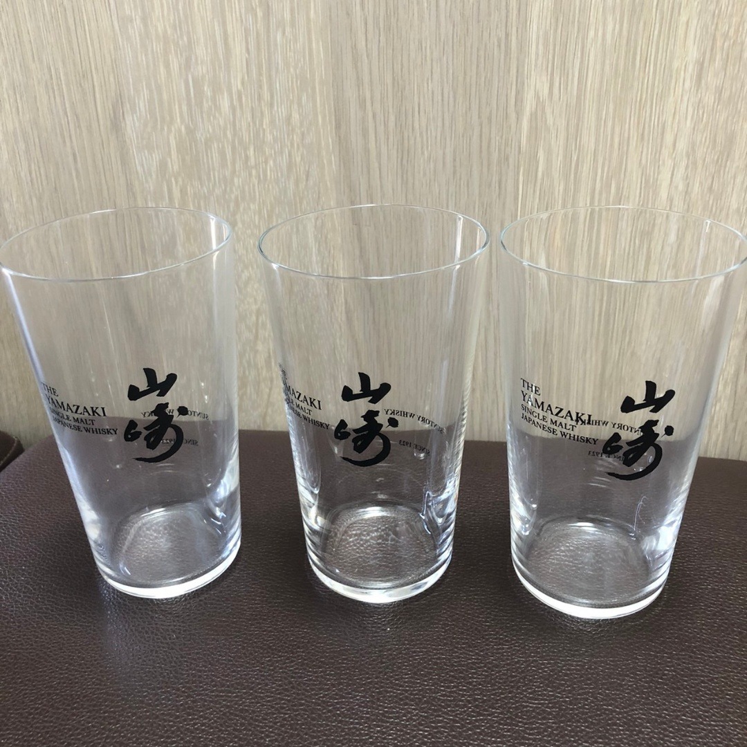 サントリー(サントリー)の【非売品】白州 山崎 グラスセット 340ml インテリア/住まい/日用品のキッチン/食器(グラス/カップ)の商品写真