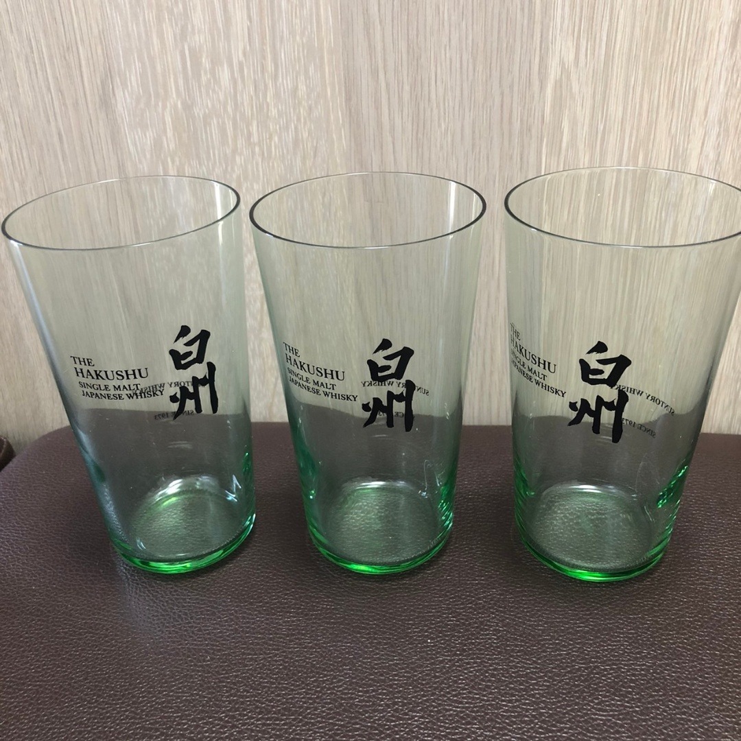 サントリー(サントリー)の【非売品】白州 山崎 グラスセット 340ml インテリア/住まい/日用品のキッチン/食器(グラス/カップ)の商品写真