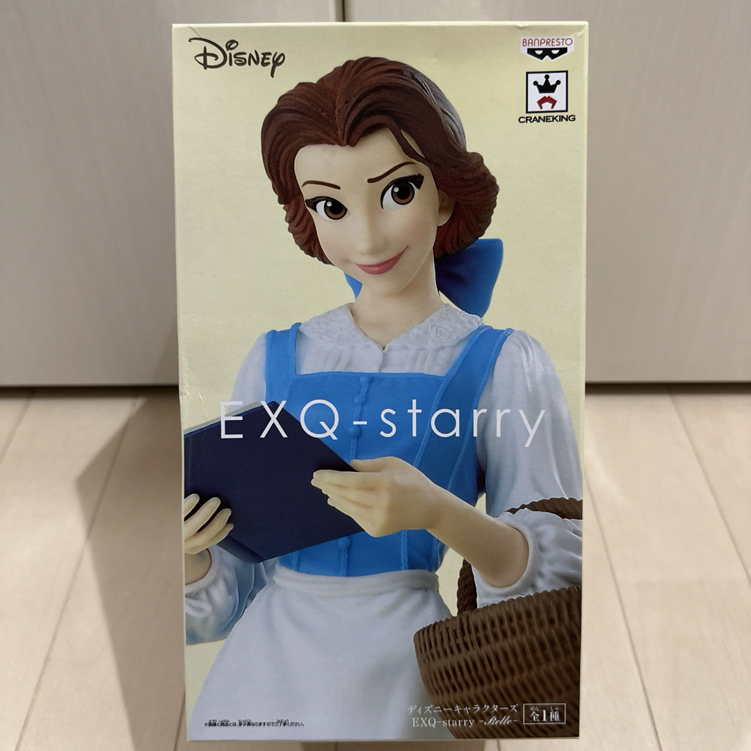 ディズニーキャラクターズ EXQ フィギュア ベル 美女と野獣 プライズ エンタメ/ホビーのフィギュア(アニメ/ゲーム)の商品写真