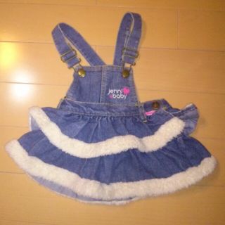 ジェニィ(JENNI)のbaby jenniのジャンスカ♪(ミニワンピース)