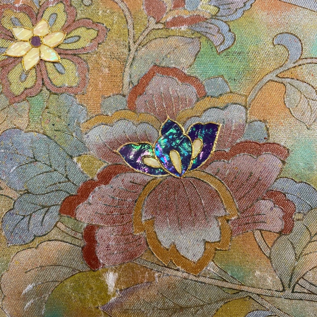 名古屋帯 秀品 正絹 【中古】 レディースの水着/浴衣(帯)の商品写真