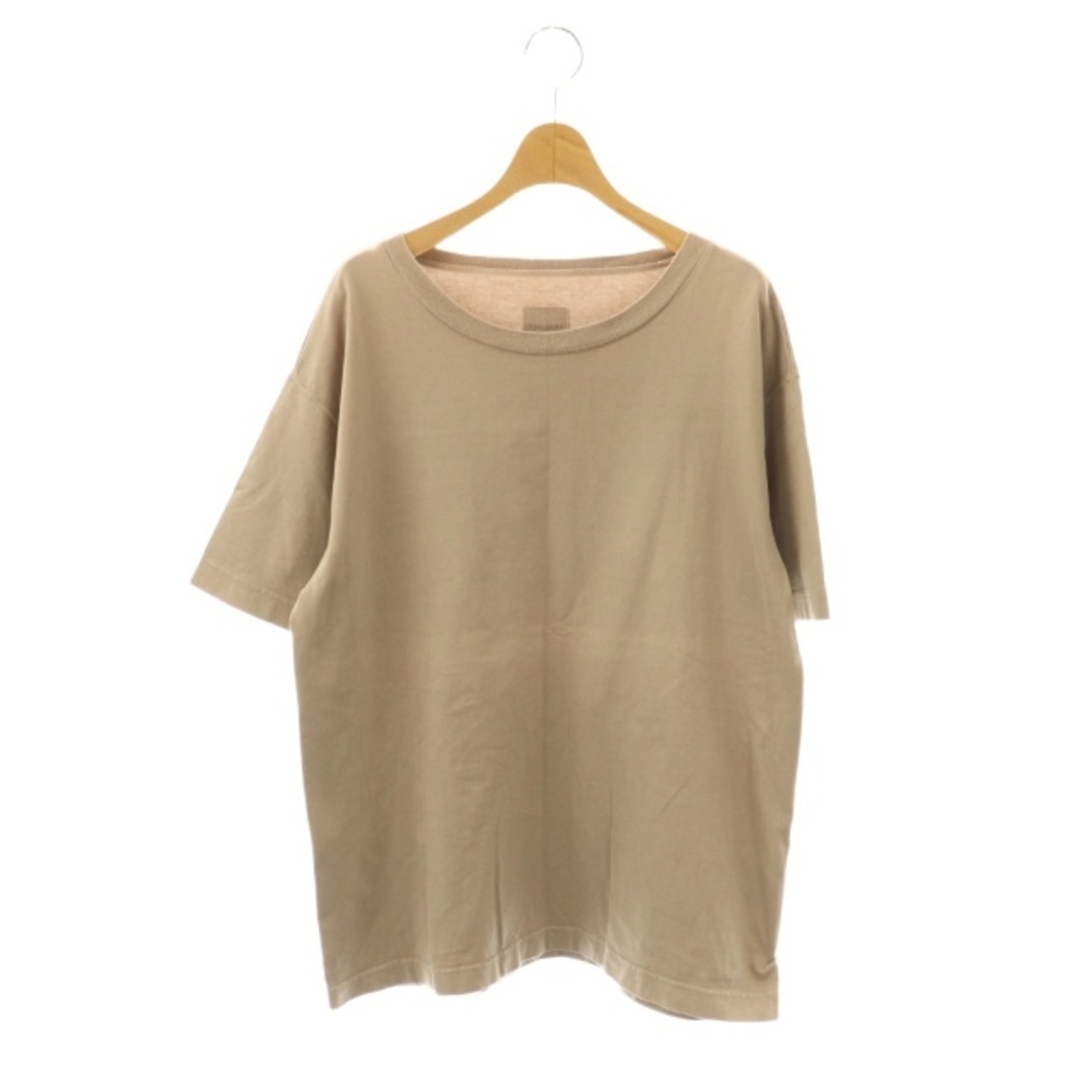 トゥジュー TOUJOURS Tシャツ カットソー 半袖 F ベージュ /HK レディースのトップス(Tシャツ(半袖/袖なし))の商品写真