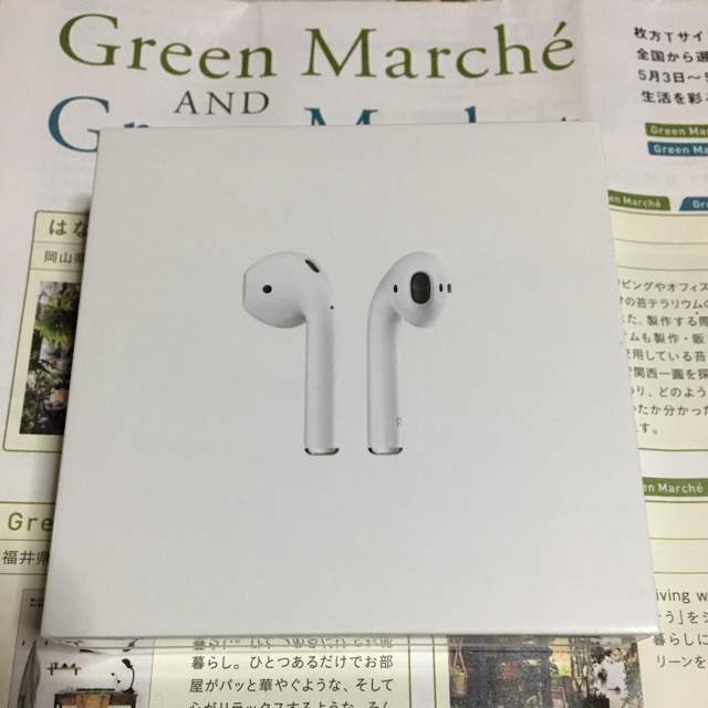 早い者勝ち air pods  新品 即日発送可 未開封品ですスマホ/家電/カメラ