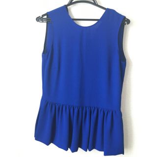 ザラ(ZARA)のZARA フリルトップス(カットソー(半袖/袖なし))