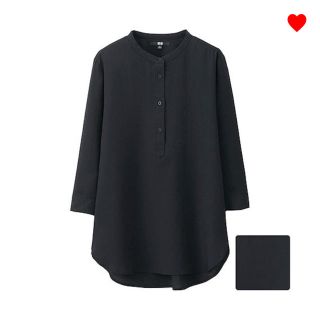 ユニクロ(UNIQLO)のレーヨンエアリースタンドブラウス(シャツ/ブラウス(長袖/七分))