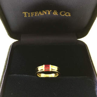 ティファニー(Tiffany & Co.)のティファニー18k ルビーリング(リング(指輪))
