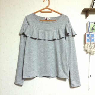 パラビオン(Par Avion)の専用出品＊フリルT&ニットワンピ(Tシャツ(長袖/七分))
