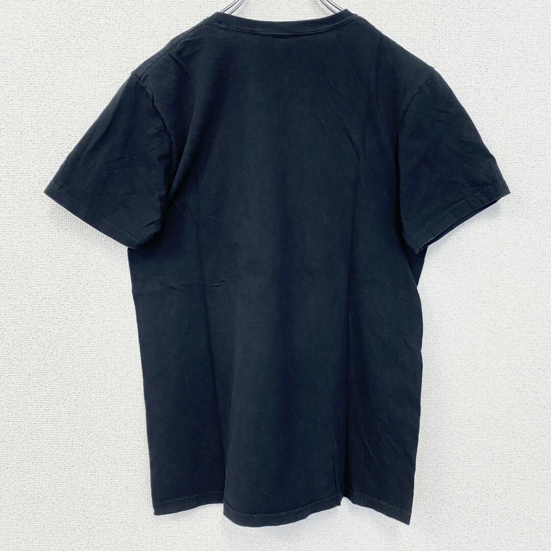 古着 used　THE ROLLING STONES　半袖バンドプリントTシャツ　クルーネック　レトロ　黒　ブラック　Sサイズ メンズのトップス(Tシャツ/カットソー(半袖/袖なし))の商品写真