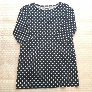 マリメッコ(marimekko)の4月末まで出品  marimekko  マリメッコ  ドット柄チュニック(ひざ丈ワンピース)