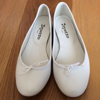 レペット(repetto)のこはるん様専用 レペット ホワイト 37.5(バレエシューズ)