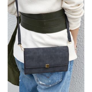 シップスフォーウィメン(SHIPS for women)の《未使用》khaju ウォレットバッグ(ショルダーバッグ)