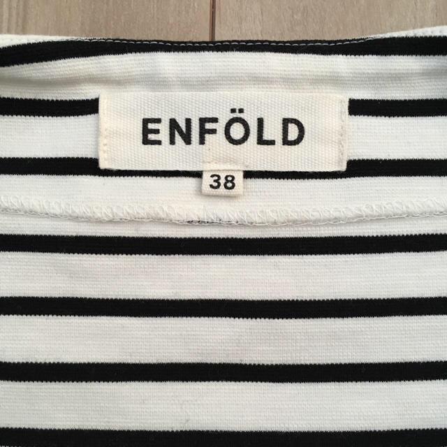 ENFOLD(エンフォルド)のENFOLD ボーダーカットソー レディースのトップス(カットソー(長袖/七分))の商品写真