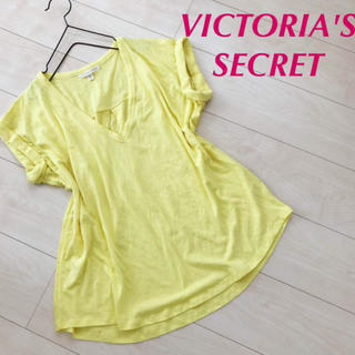 ヴィクトリアズシークレット(Victoria's Secret)のヴィクトリアシークレット ゆるTシャツ 腕まくり風(Tシャツ(半袖/袖なし))