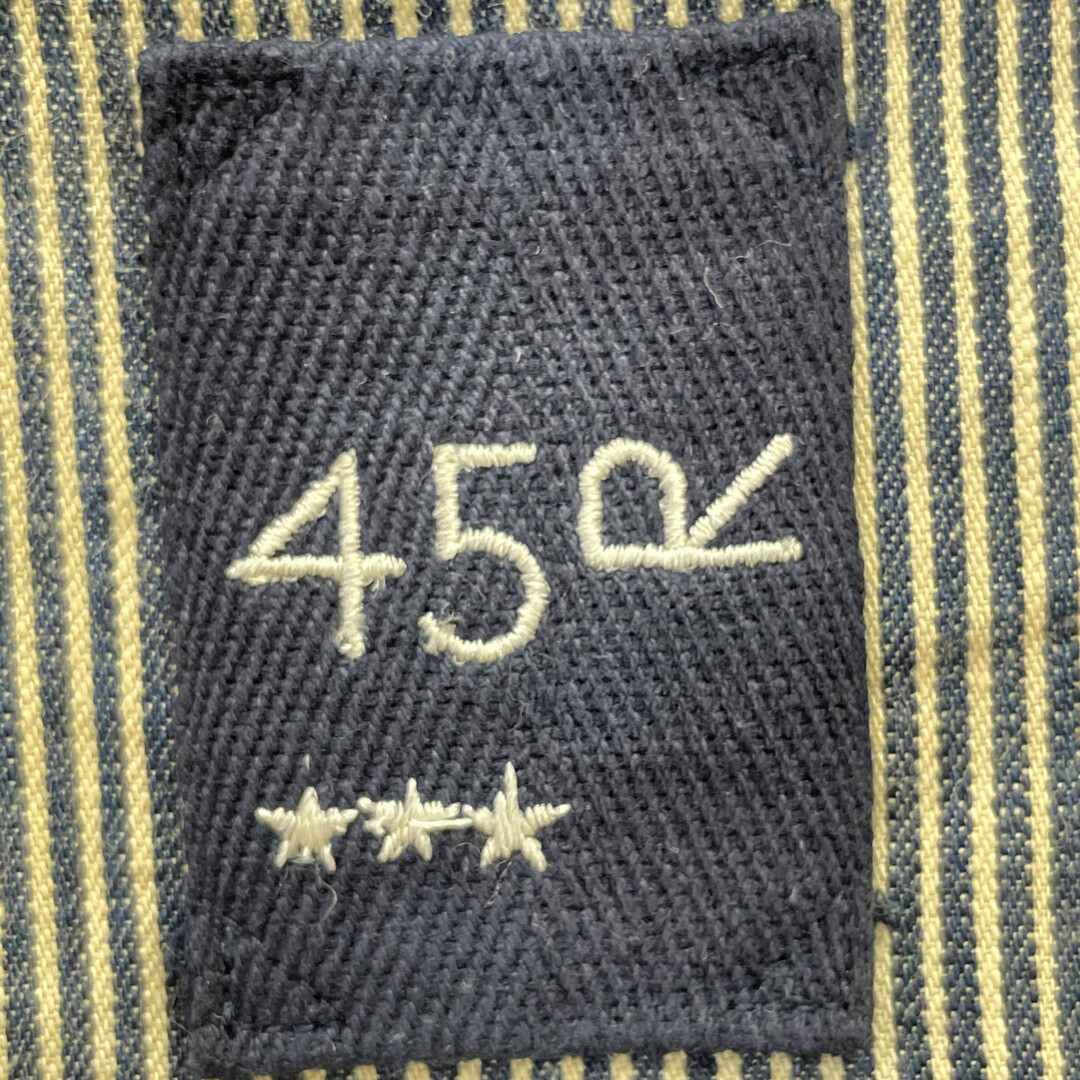 45R(フォーティファイブアール)のフォーティファイブ アール 81210124 インディゴ コットンツイードの908ベスト 03 レディースのトップス(ベスト/ジレ)の商品写真