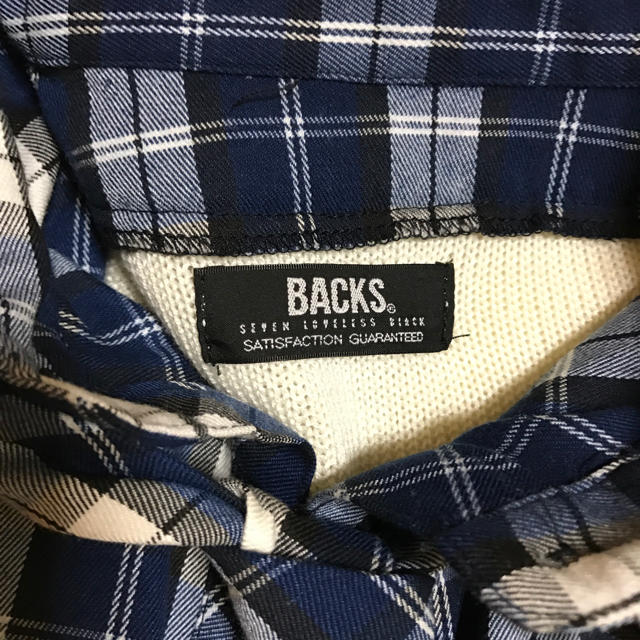 BACKS(バックス)の1週間限定販売 BACKS バックス ネクタイ付き半袖カットソー レディースのトップス(カットソー(長袖/七分))の商品写真