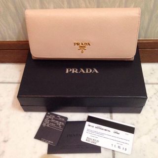 プラダ(PRADA)のPRADA💐春いろ長財布(財布)