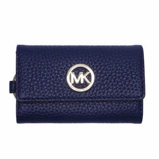 マイケルコース(Michael Kors)の【新品】Michael Kors FULTON 6連 キーケース Navy(キーケース)