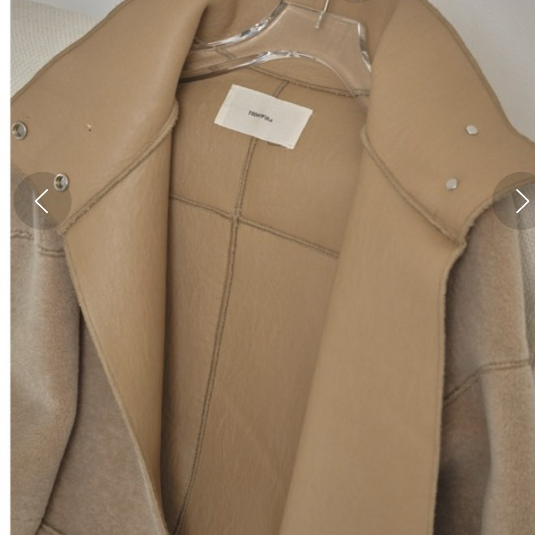 TODAYFUL(トゥデイフル)のスタンドカラーボアジャケット レディースのジャケット/アウター(ブルゾン)の商品写真