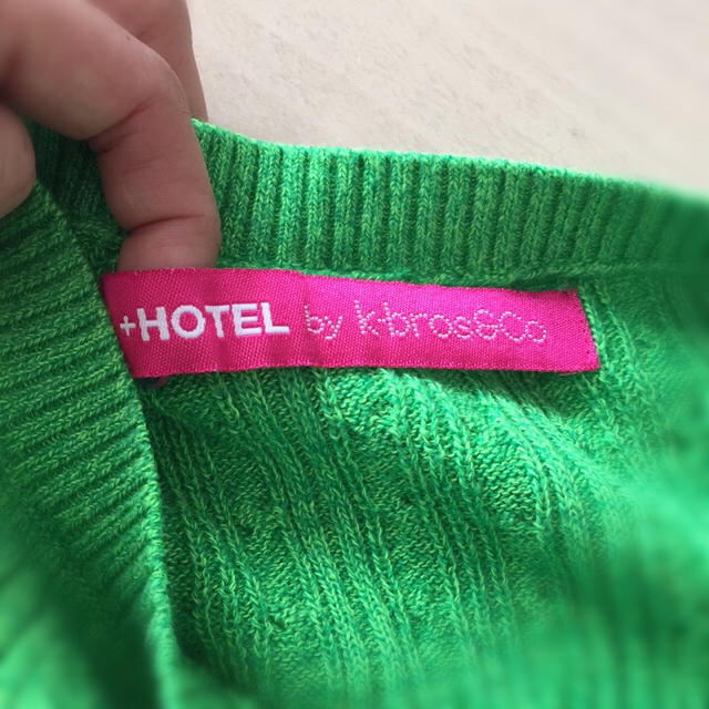 RESTIR(リステア)のRESTIR  +Hotel by k-bros&co  ニットキャミソール レディースのトップス(キャミソール)の商品写真