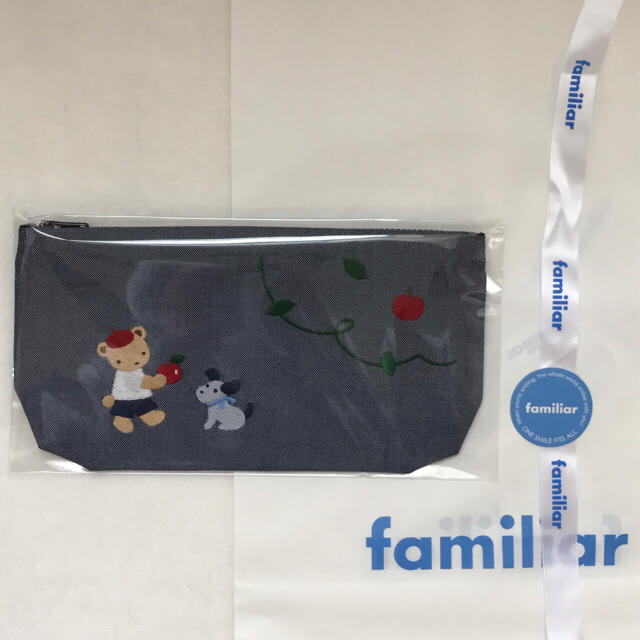 familiar - 《新品・タグ付き》ファミリア ペンポーチ ペン familiar - 《新品・タグ付き》ファミリア ペンポーチ ペン