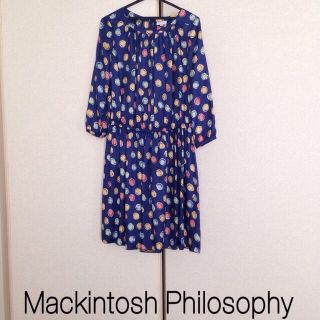 マッキントッシュフィロソフィー(MACKINTOSH PHILOSOPHY)のひざ丈ワンピース(ひざ丈ワンピース)