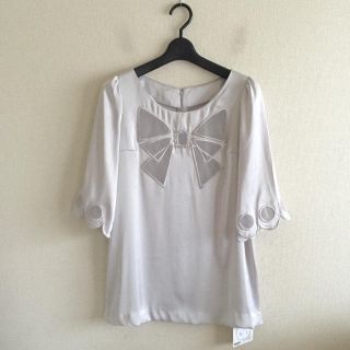 チェスティ(Chesty)のchesty♡新品♡リボンプルオーバーシャツ(シャツ/ブラウス(長袖/七分))