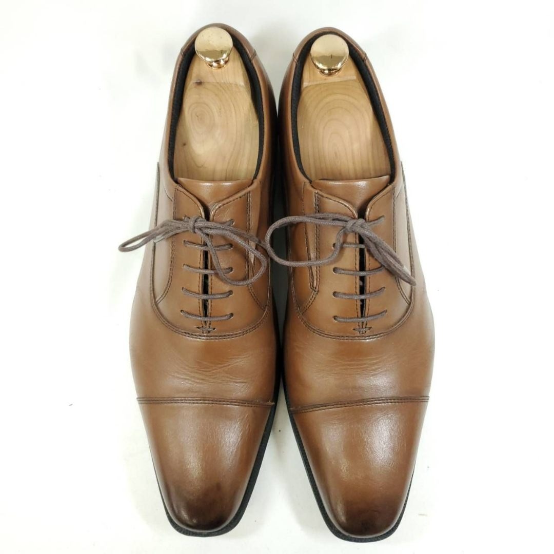 ASICS WALKING(アシックスウォーキング)のテクシーリュクス TU-7010 ストレートチップ 内羽根 レースアップ レザー メンズの靴/シューズ(ドレス/ビジネス)の商品写真