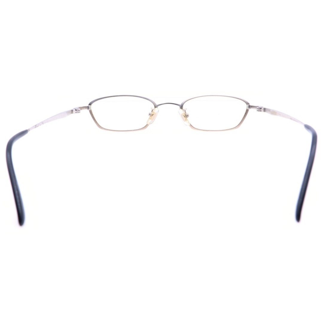 MONKEY FLIP モンキーフリップ スクエアフレーム 眼鏡 アイウェア シルバー メンズのファッション小物(サングラス/メガネ)の商品写真