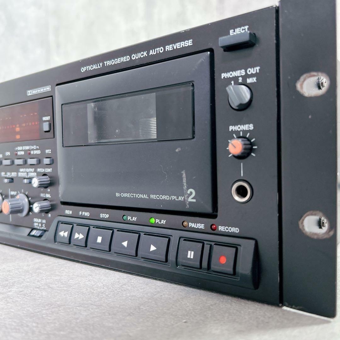 TASCAM(タスカム)のX858 TASCAM タスカム 302MKⅡ ダブルカセットデッキ スマホ/家電/カメラのオーディオ機器(その他)の商品写真