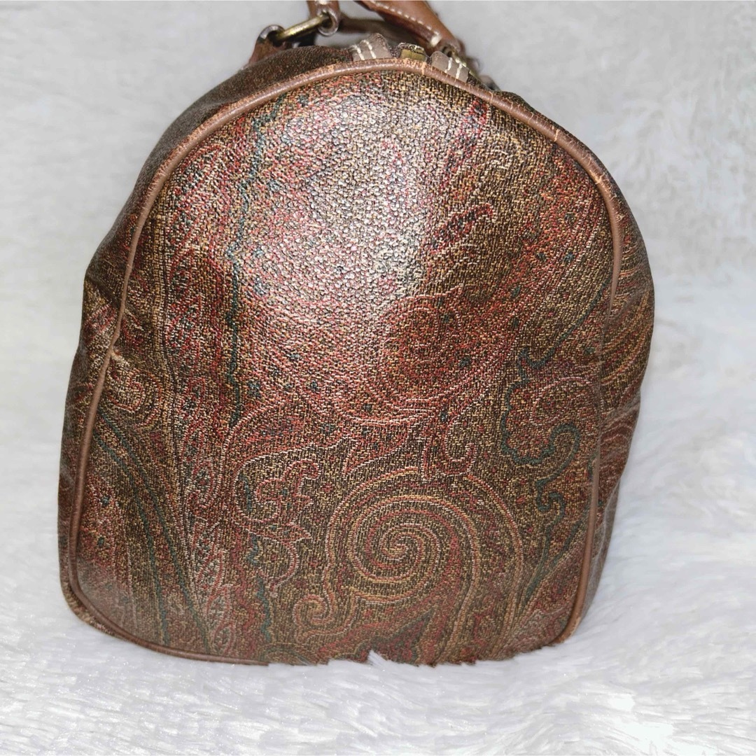 ETRO(エトロ)のETRO エトロ ボストンバッグ ペイズリー レザー PVC 手持ち 南京錠 鍵 レディースのバッグ(ボストンバッグ)の商品写真