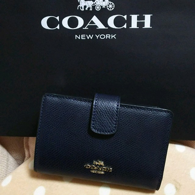 COACH(コーチ)のコーチ☆2つ折り財布☆ レディースのファッション小物(財布)の商品写真