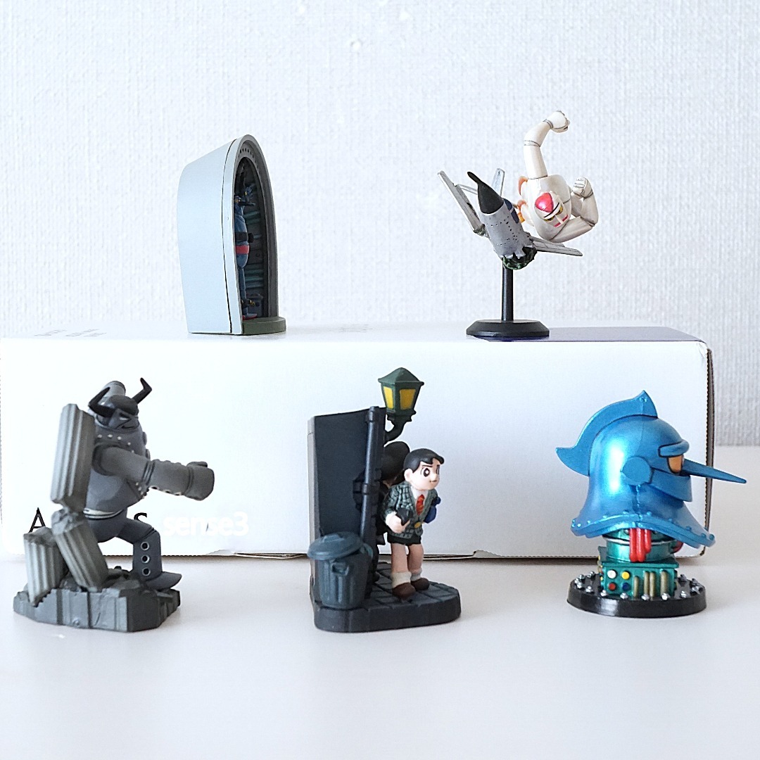 グリコ(グリコ)の【グリコのおまけ】鉄人28号（５個セット） エンタメ/ホビーのフィギュア(アニメ/ゲーム)の商品写真