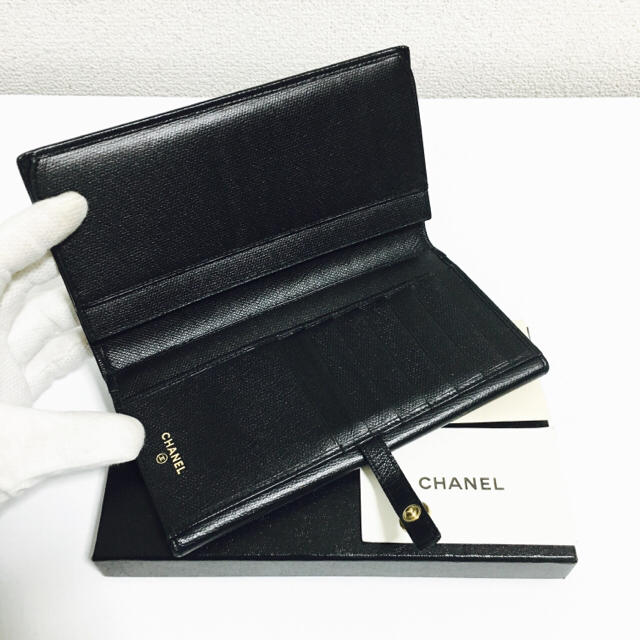 CHANEL(シャネル)の457❤️超極美品❤️シャネル❤️Ｗホック 長財布❤️正規品鑑定済み❤️ レディースのファッション小物(財布)の商品写真