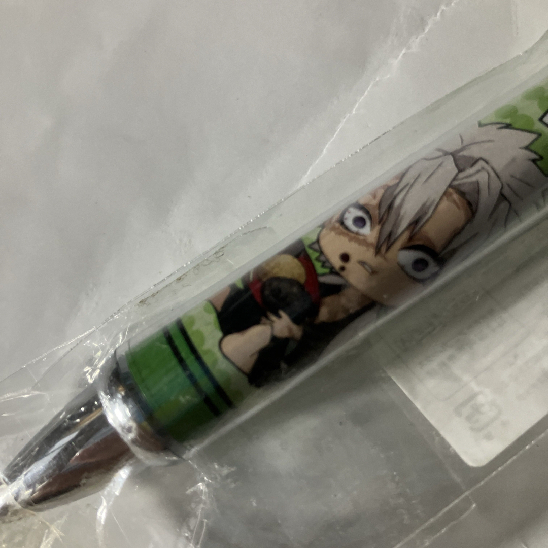 鬼滅の刃(キメツノヤイバ)の新品未使用 鬼滅の刃 不死川実弥 風柱 おはぎを食べるボールペン 公式グッズＰ インテリア/住まい/日用品の文房具(ペン/マーカー)の商品写真