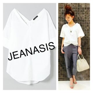 ジーナシス(JEANASIS)のJEANASIS Vネックシャツ(シャツ/ブラウス(半袖/袖なし))