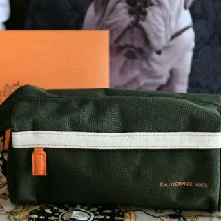 エルメス(Hermes)の希少●HERMESエルメス・大容量ポーチ セカンドバッグ 正規品(ポーチ)