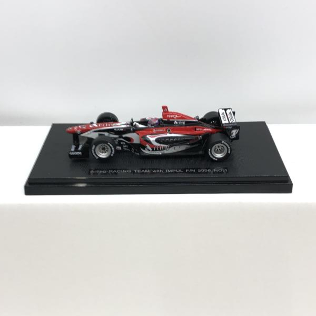 【中古】エブロ 870 1/43 アーティングレーシング インパル F/N 2006 #1(レッド×ホワイト×ブラック) 開封品[97][240097171720] エンタメ/ホビーのおもちゃ/ぬいぐるみ(ミニカー)の商品写真
