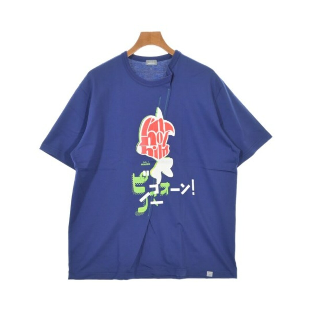 kolor/BEACON カラービーコン Tシャツ・カットソー L 青 【古着】【中古】【送料無料】 メンズのトップス(Tシャツ/カットソー(半袖/袖なし))の商品写真