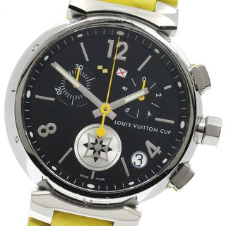 LOUIS VUITTON - ルイ・ヴィトン LOUIS VUITTON Q11BG タンブール ラブリーカップ デイト クロノグラフ クォーツ メンズ _912285