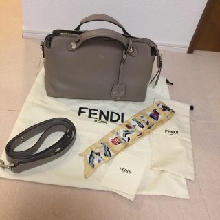 フェンディ(FENDI)のフェンディ☆バイザウェイ☆グレーベージュ(ハンドバッグ)