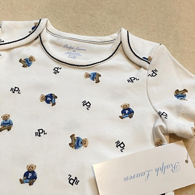 Ralph Lauren(ラルフローレン)のラルフローレン  ロンパース2枚セット☆ キッズ/ベビー/マタニティのベビー服(~85cm)(ロンパース)の商品写真