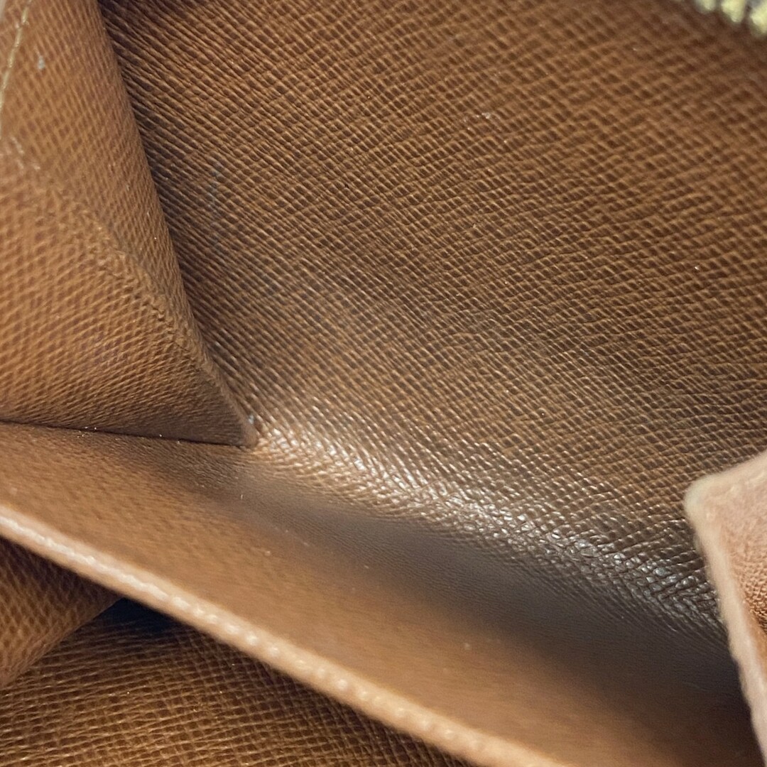 LOUIS VUITTON(ルイヴィトン)の★SALE【5mb2203-h】ルイヴィトン 財布 モノグラム コンパクトジップ M61667 ブラウン【中古】メンズ レディース ユニセックス レディースのファッション小物(財布)の商品写真