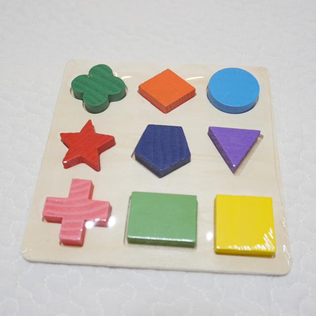 つみき パズル 木製 キッズ/ベビー/マタニティのおもちゃ(知育玩具)の商品写真