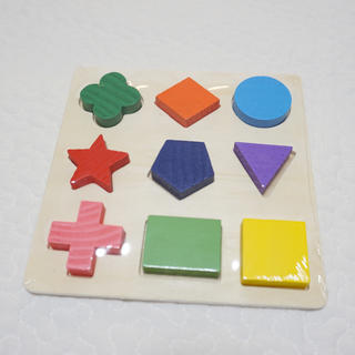 つみき パズル 木製(知育玩具)