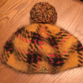 ヴィヴィアンウエストウッド(Vivienne Westwood)のVivienneベレー帽☻(ハンチング/ベレー帽)