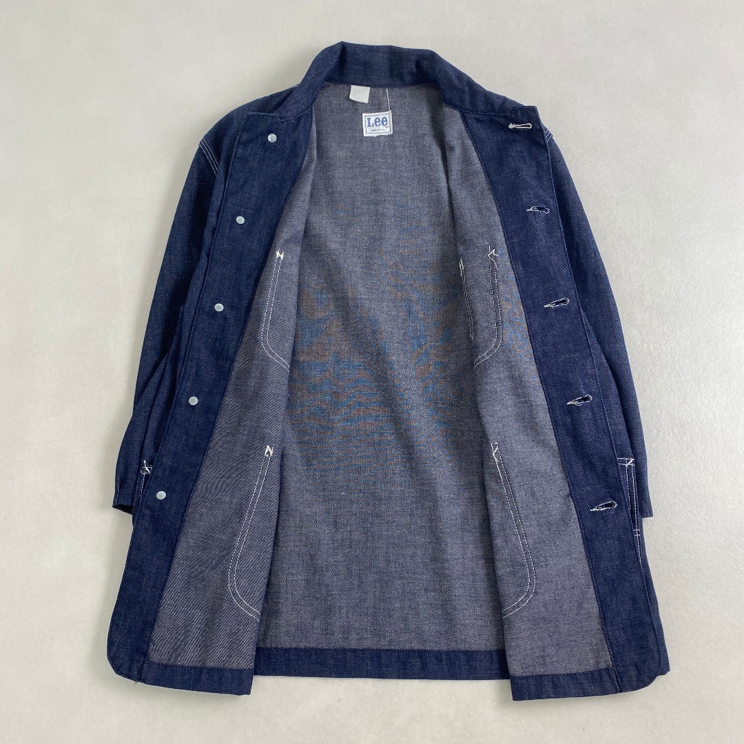 Lee(リー)のリー デニムジャケット 美品 Lee カバーオール 70s-80s 91-j メンズのジャケット/アウター(Gジャン/デニムジャケット)の商品写真