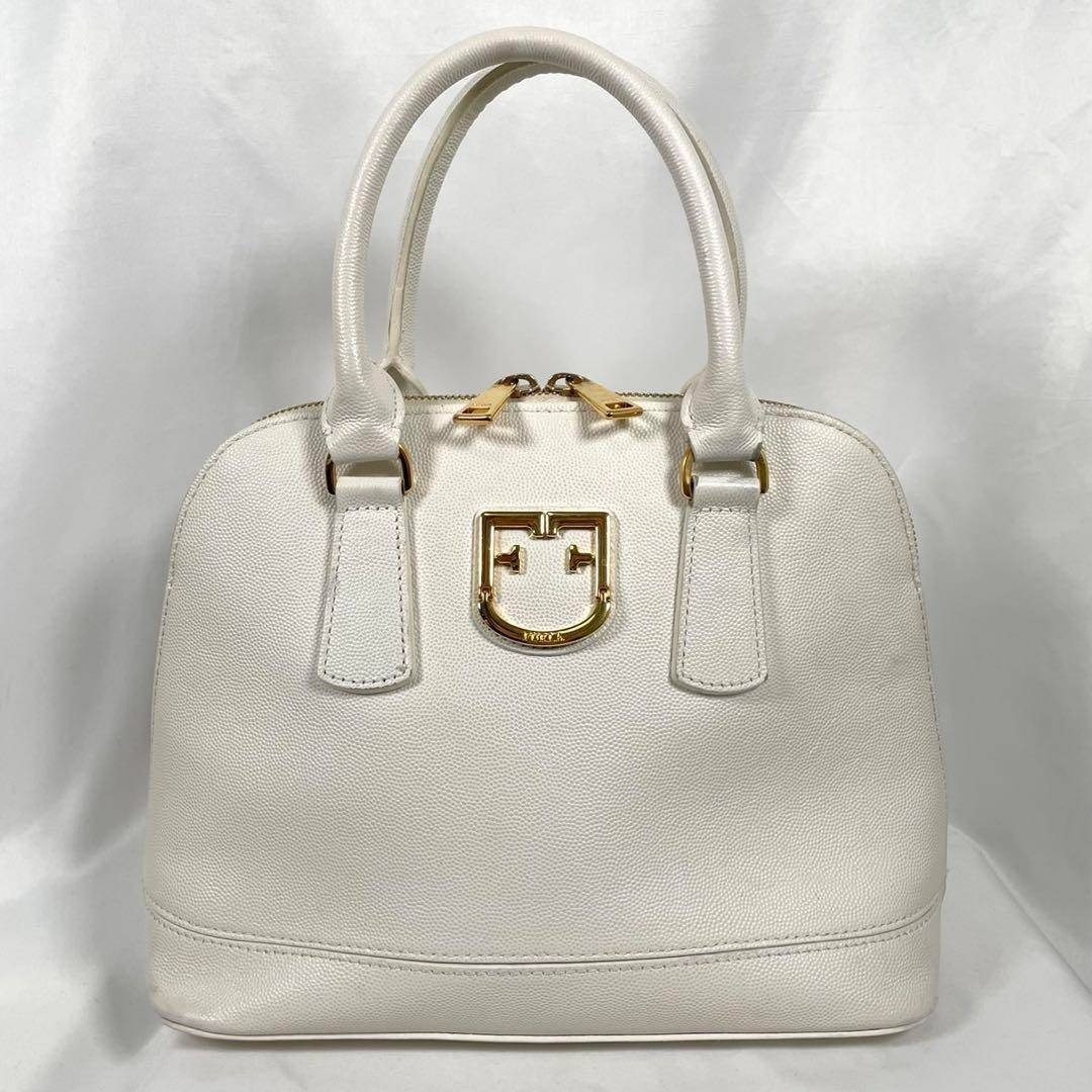 FURLA(フルラ)の美品 FURLA フルラ ショルダーバッグ ハンドバッグ 2way レザー レディースのバッグ(ショルダーバッグ)の商品写真