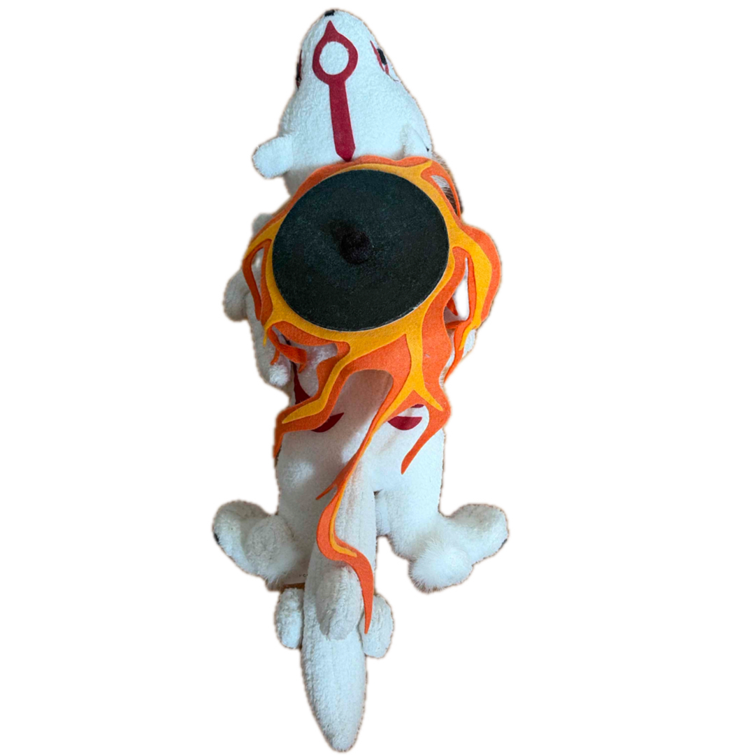 CAPCOM(カプコン)のレア◆2007年 大神 アマテラス 37cm ぬいぐるみ Okami エンタメ/ホビーのおもちゃ/ぬいぐるみ(ぬいぐるみ)の商品写真