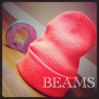 ビームス(BEAMS)の318☆BEAMS HEARTワッチ(ニット帽/ビーニー)