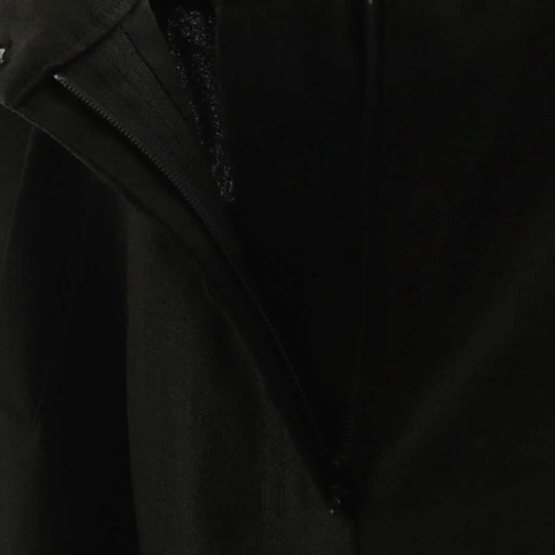 STUDIOUS(ステュディオス)のステュディオス STUDIOUS 裾スリット ワイド パンツ 1 黒 レディースのパンツ(その他)の商品写真